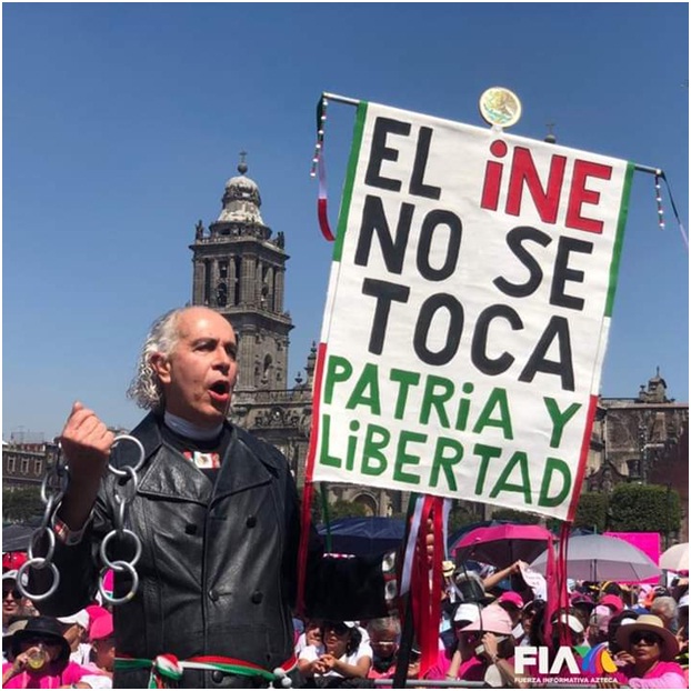 De pronto alguien gritó: somos un chingo y seremos más, indiomacuspano