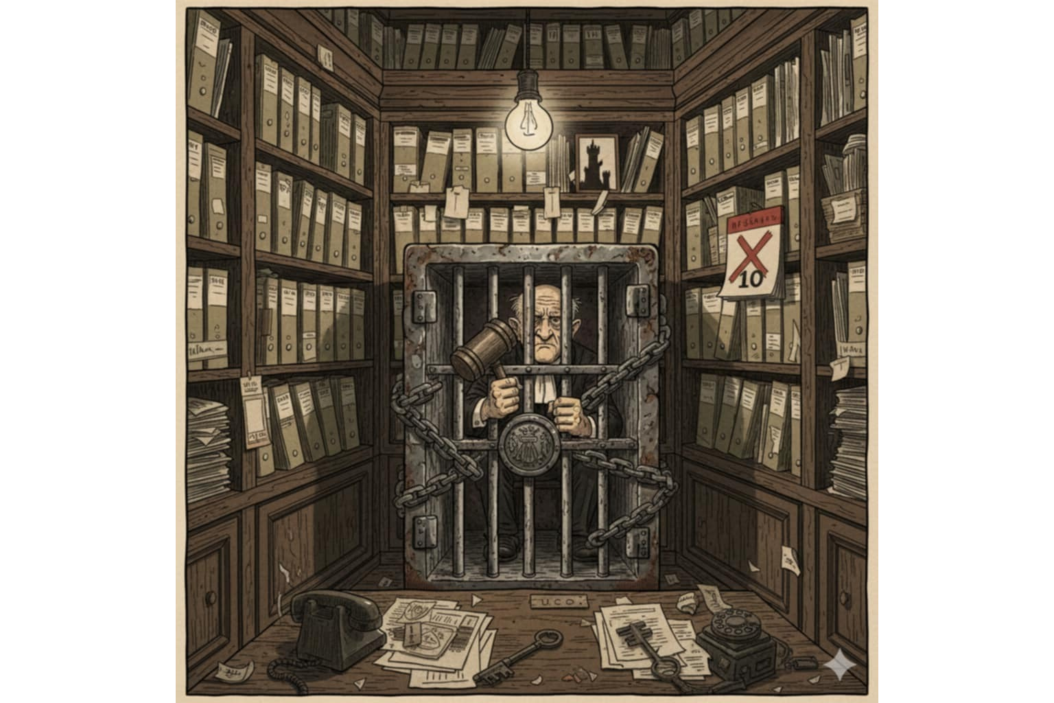 El asedio institucional al juez Peinado